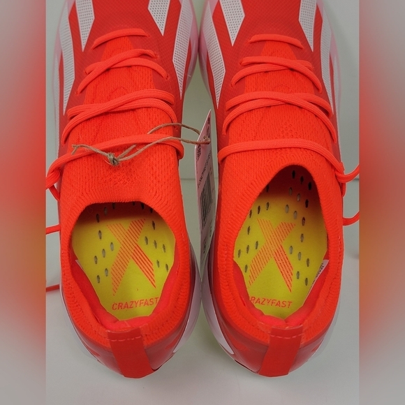 Adidas X Crazyfast.1 FG Soccer Cleats Energy Citrus Pack IG0593 Men's Size 5 New - Picture 9 of 12